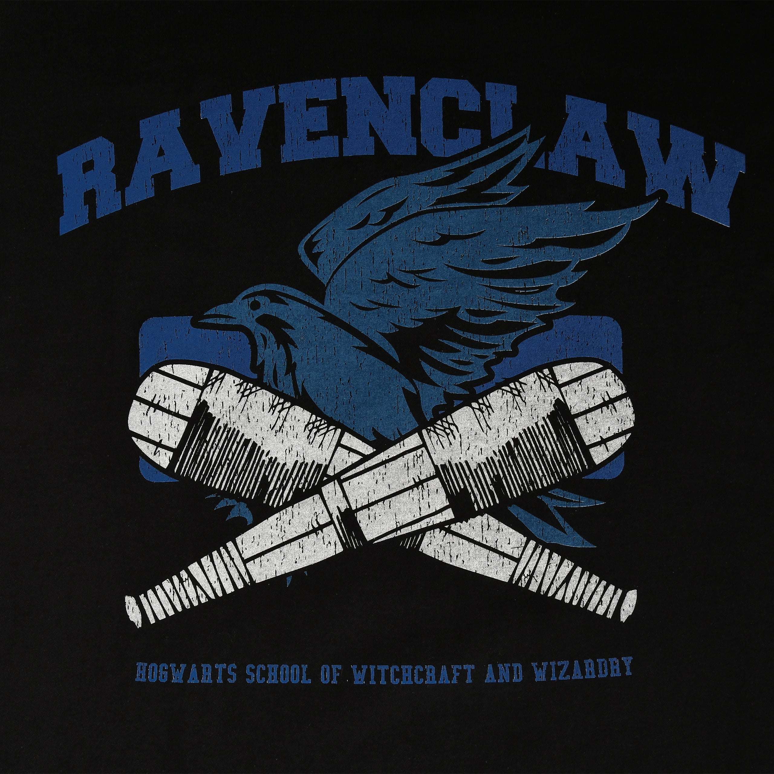 Immagine del prodotto T-shirt universitaria Quidditch di Ravenclaw nera - Harry Potter