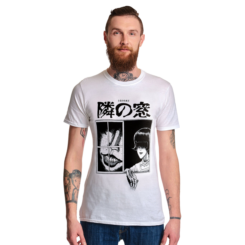 Immagine del prodotto Junji Ito - T-shirt bianca con finestra