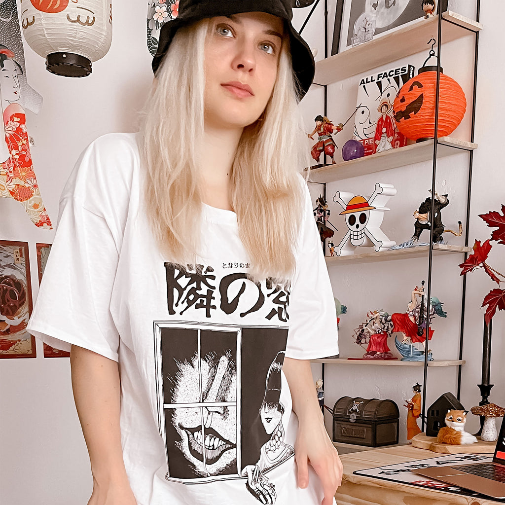 Immagine del prodotto Junji Ito - T-shirt bianca con finestra