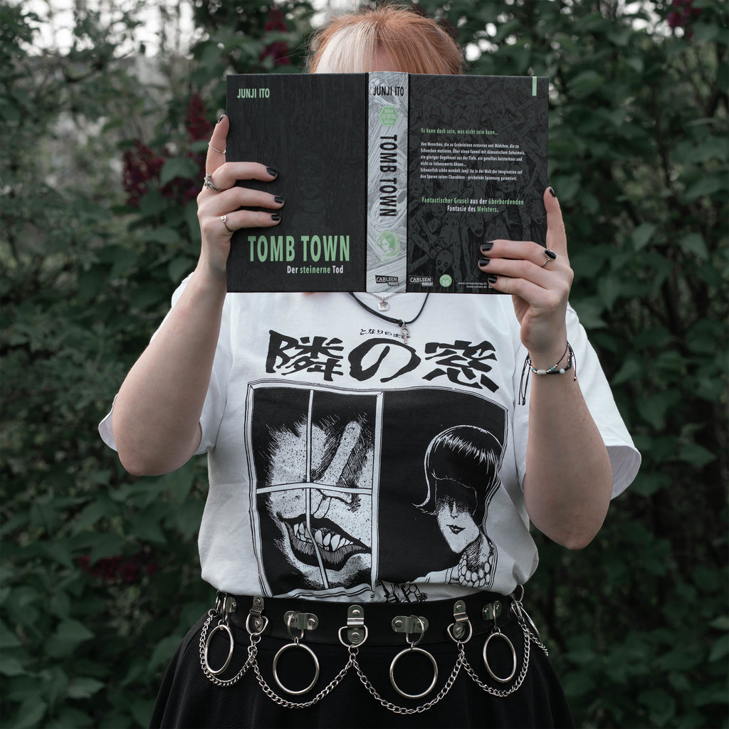 Immagine del prodotto Junji Ito - T-shirt bianca con finestra