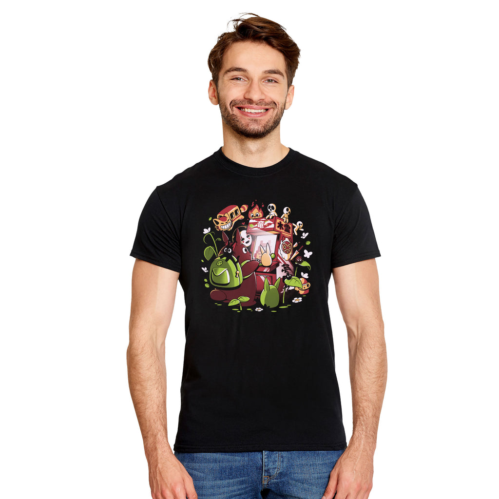 Immagine del prodotto Ilustrata - T-shirt Ready Player Neighbor nera