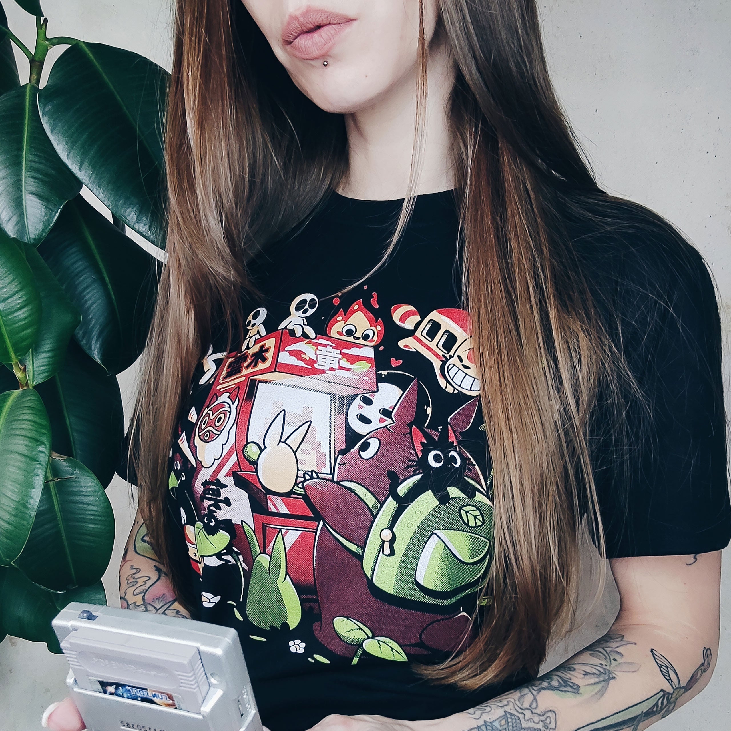 Immagine del prodotto Ilustrata - T-shirt Ready Player Neighbor nera