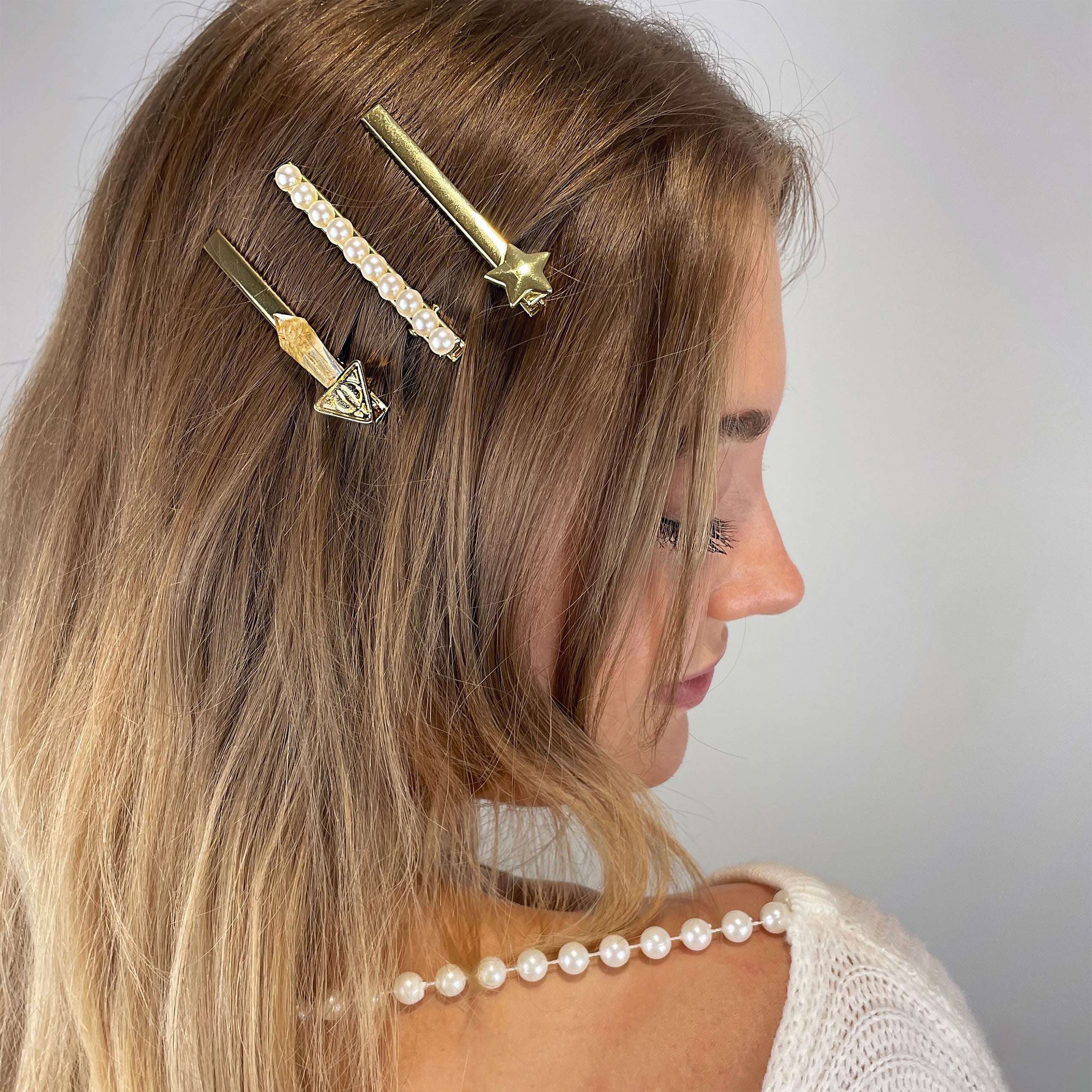 Immagine del prodotto Harry Potter - Set di 5 fermagli per capelli con simboli