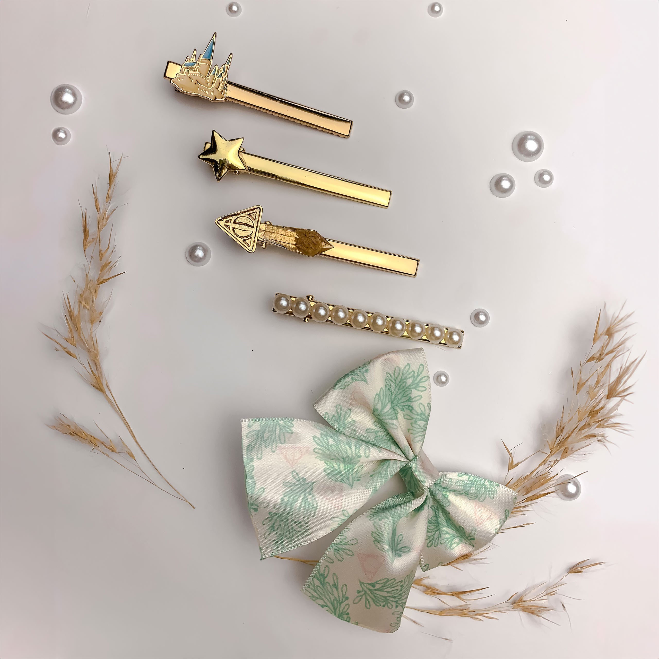 Immagine del prodotto Harry Potter - Set di 5 fermagli per capelli con simboli