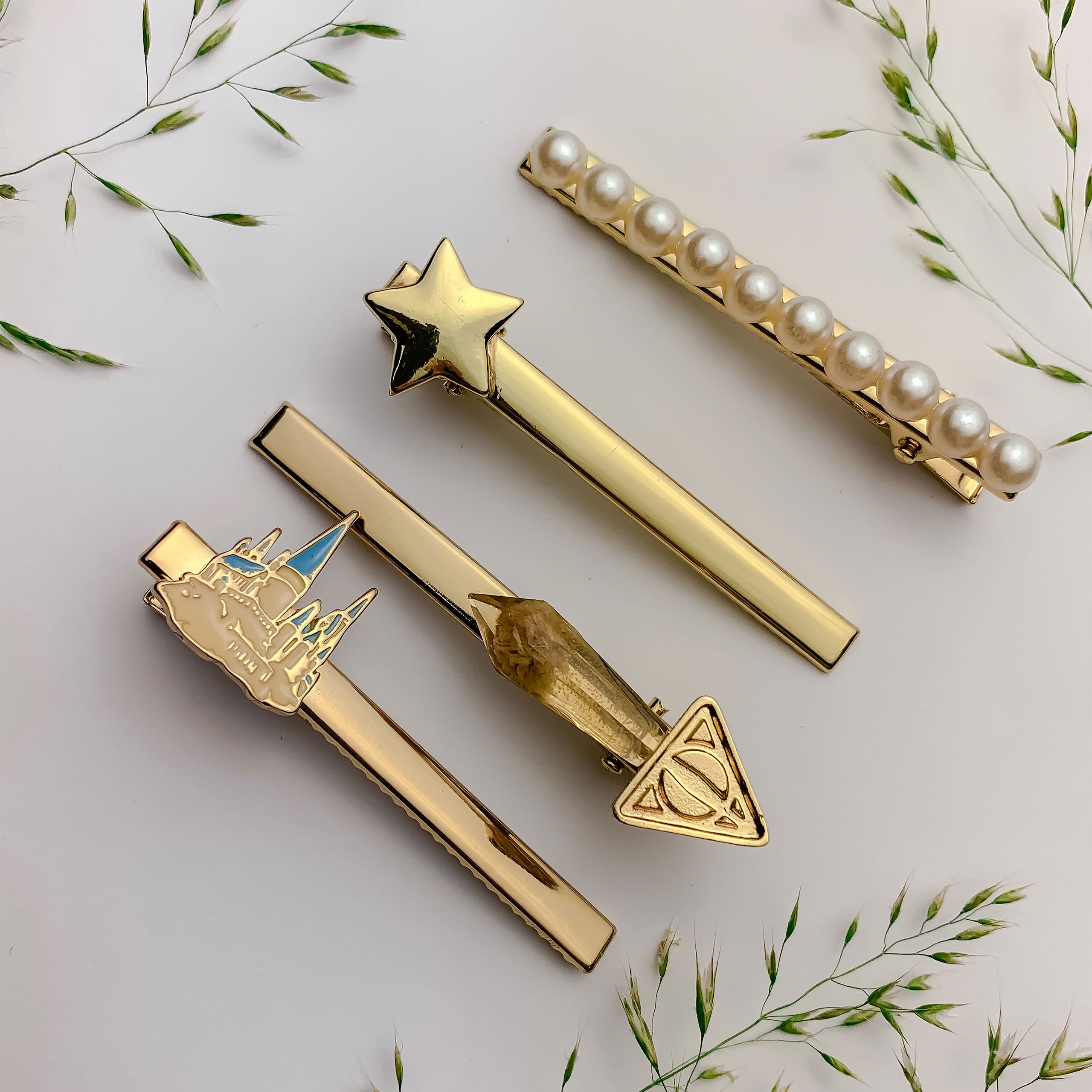 Immagine del prodotto Harry Potter - Set di 5 fermagli per capelli con simboli