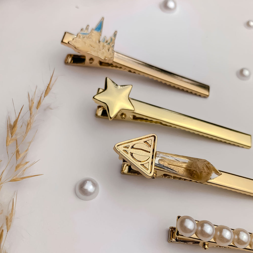 Immagine del prodotto Harry Potter - Set di 5 fermagli per capelli con simboli