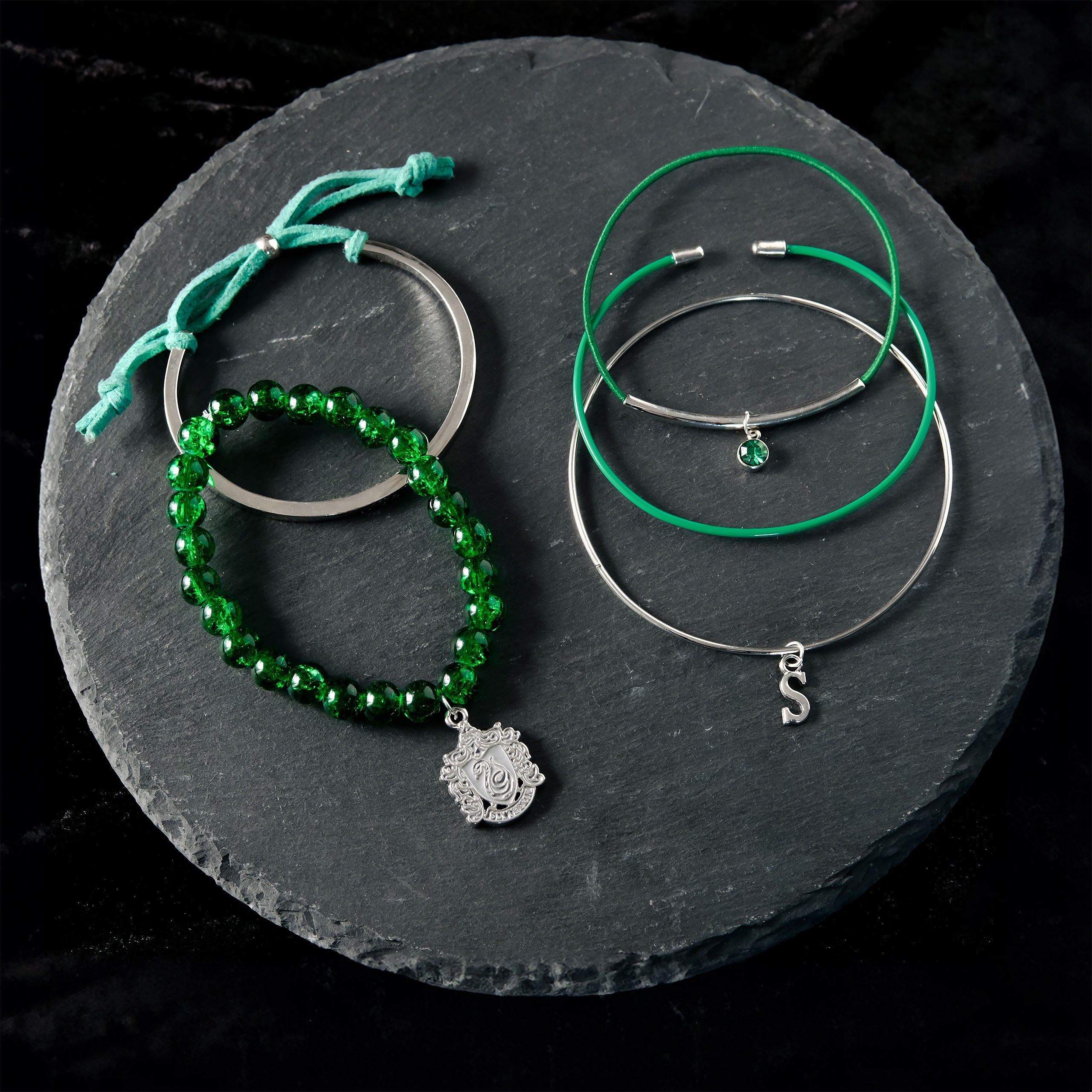 Immagine del prodotto Harry Potter - Set di 5 braccialetti Slytherin