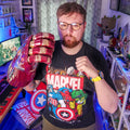 Immagine del prodotto T-shirt nera dei supereroi dei fumetti Marvel