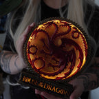Product image Targaryen Crest Table Lamp deluxe - House of the Dragon