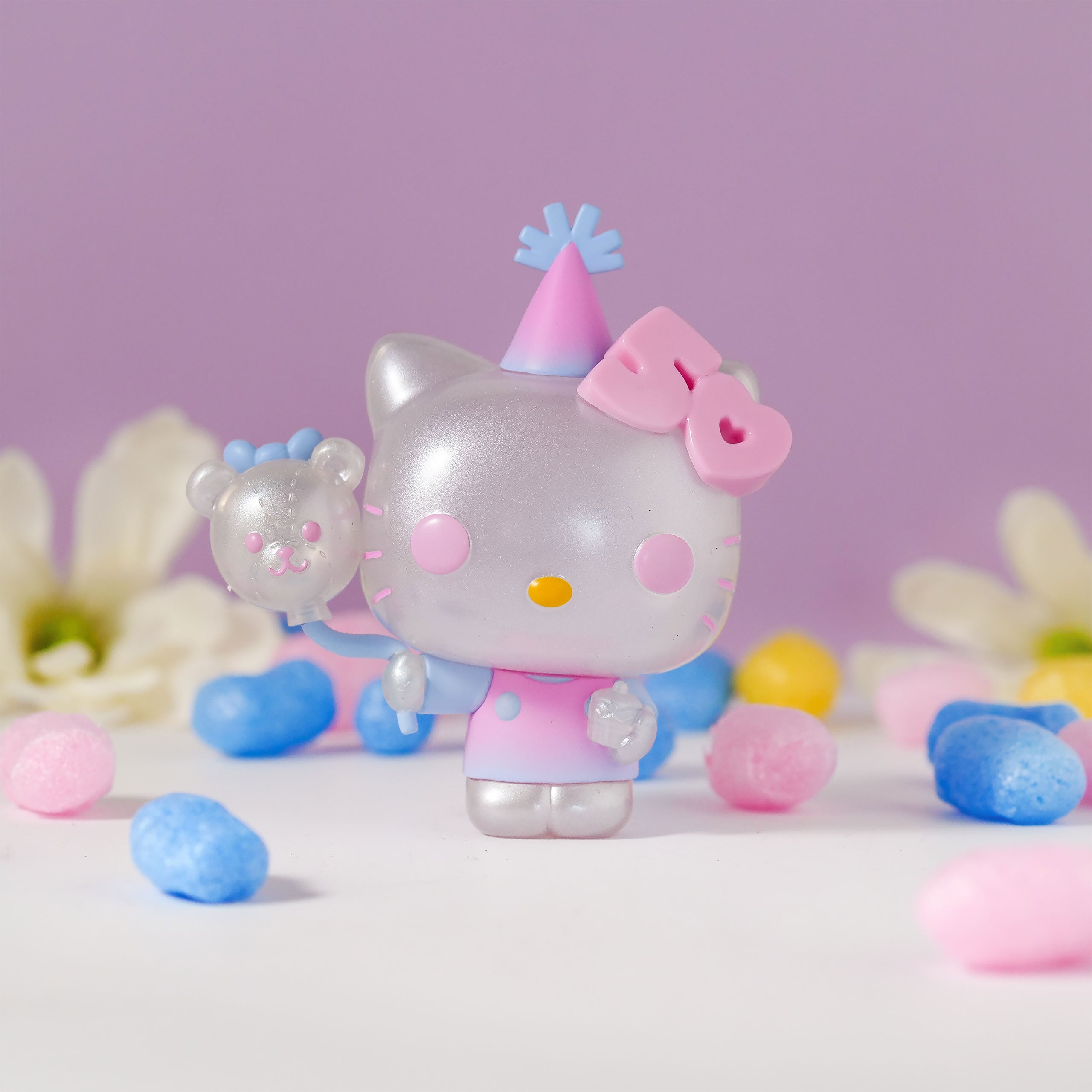 Immagine del prodotto Figura Funko Pop di Hello Kitty con palloncino 50° anniversario