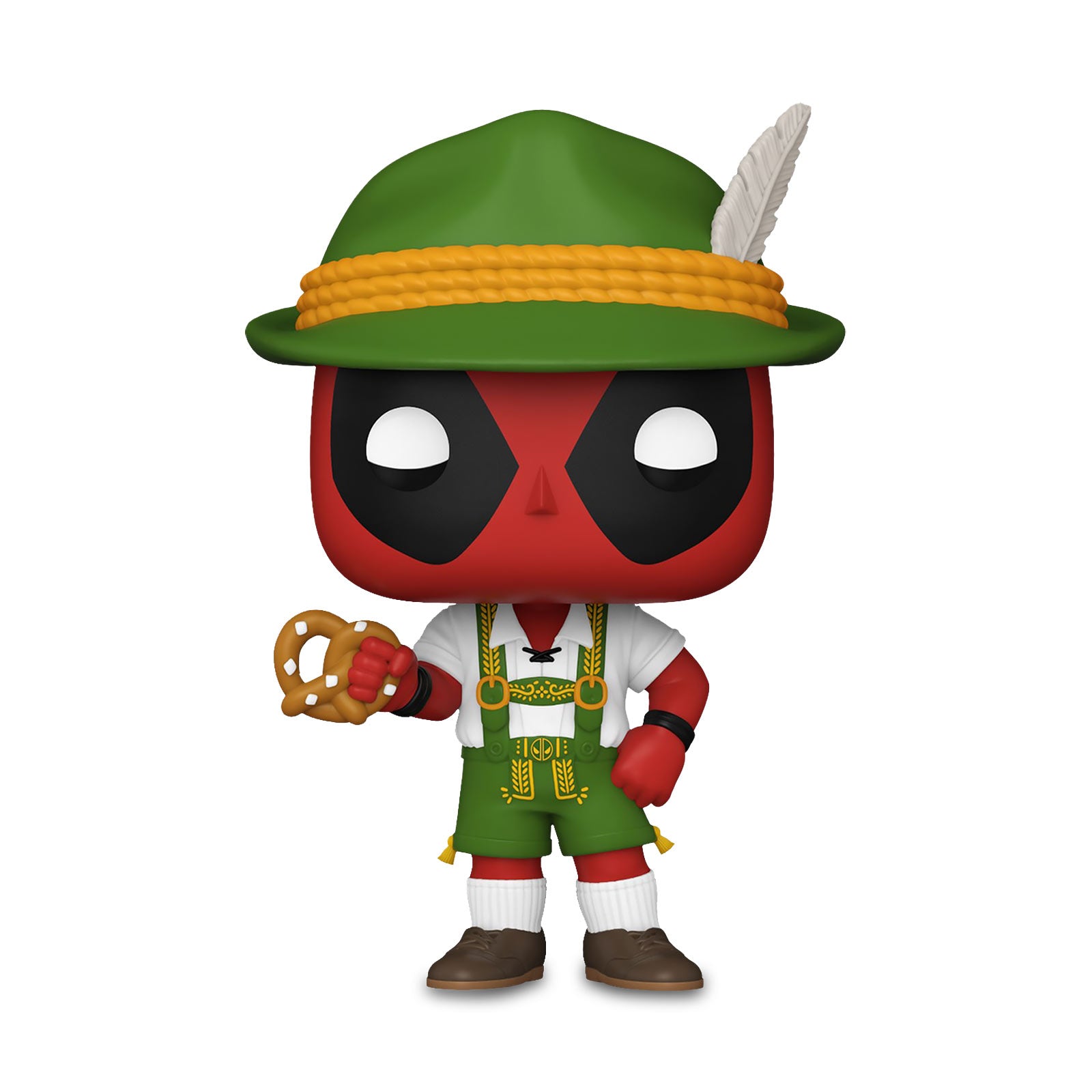 Immagine del prodotto Deadpool con Lederhose Figura a testa oscillante Funko Pop
