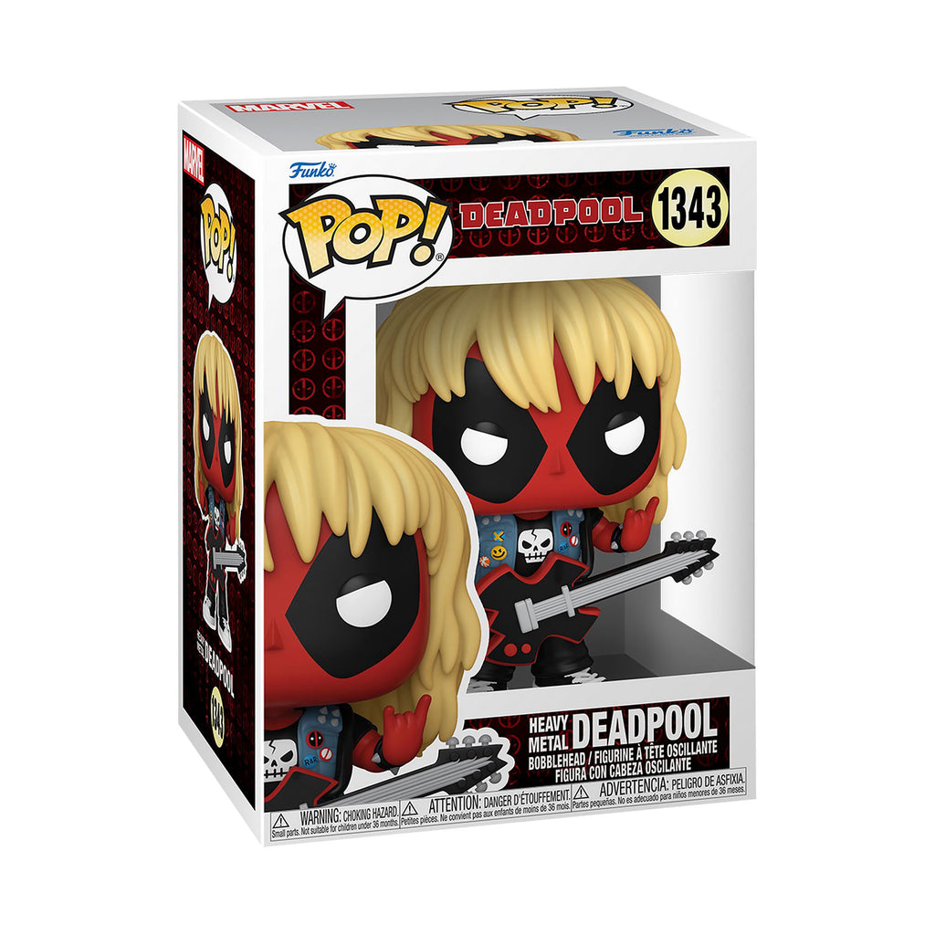 Product image Deadpool Heavy Metal Funko Pop Bobblehead Figure