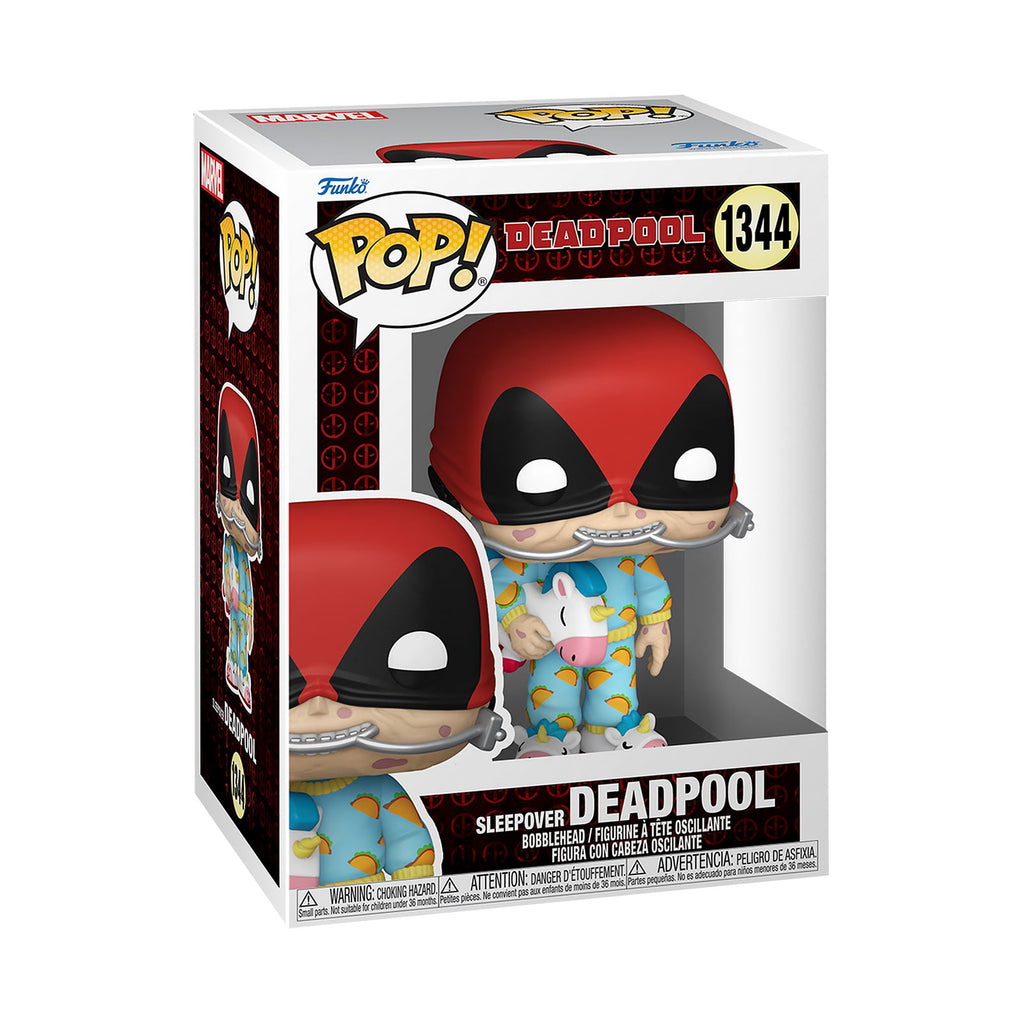 Immagine del prodotto Deadpool in pigiama Sleepover Funko Pop Figura con testa oscillante