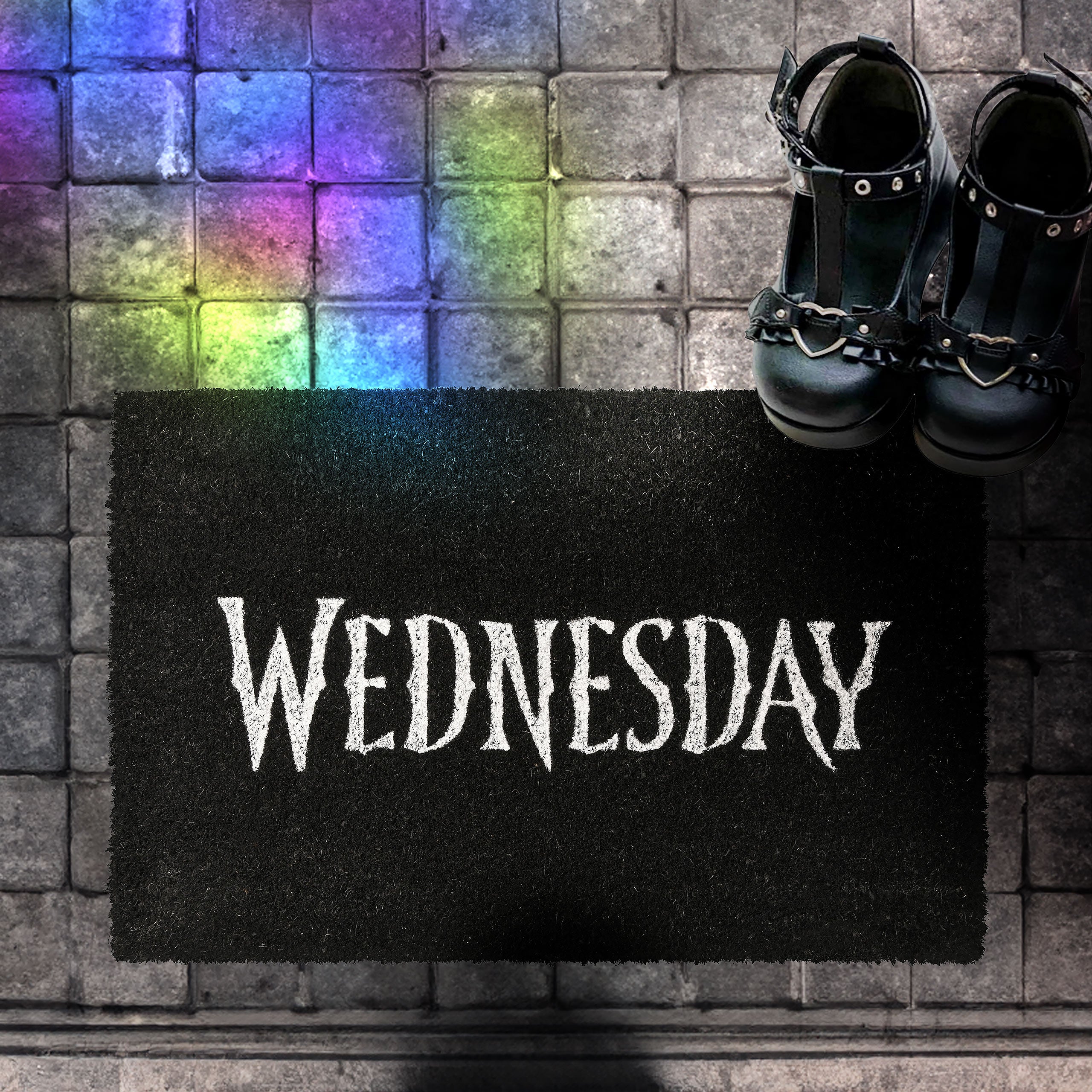 Immagine del prodotto Wednesday - Tappetino per l'ingresso con logo