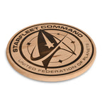 Immagine del prodotto Star Trek - Tagliere Starfleet Command in faggio