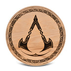 Immagine del prodotto Assassin's Creed - Tagliere con logo Valhalla in faggio