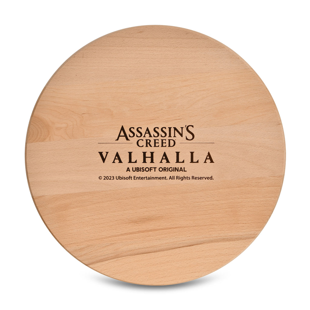 Immagine del prodotto Assassin's Creed - Tagliere con logo Valhalla in faggio