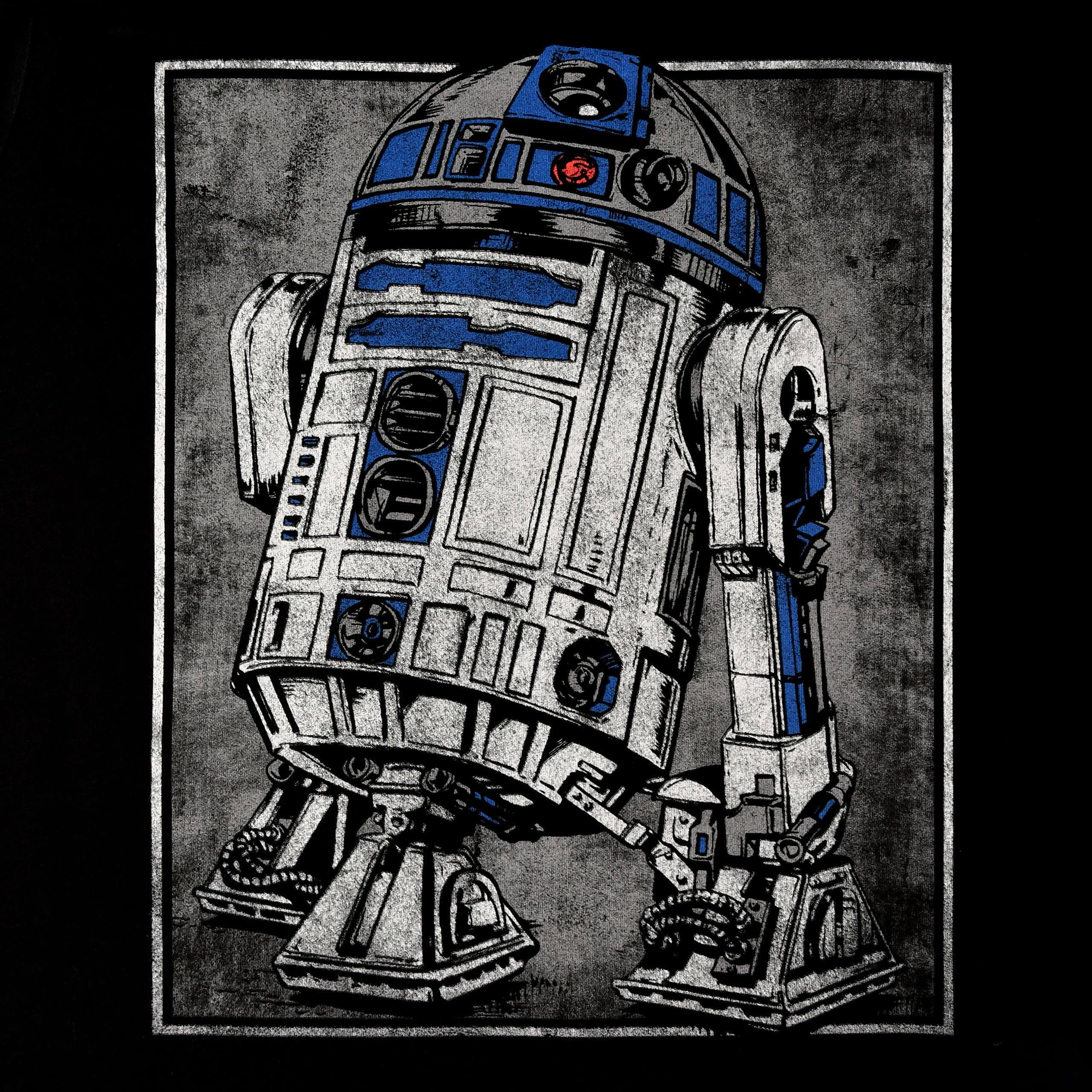 Immagine del prodotto Star Wars - T-shirt ritratto di R2D2 nera