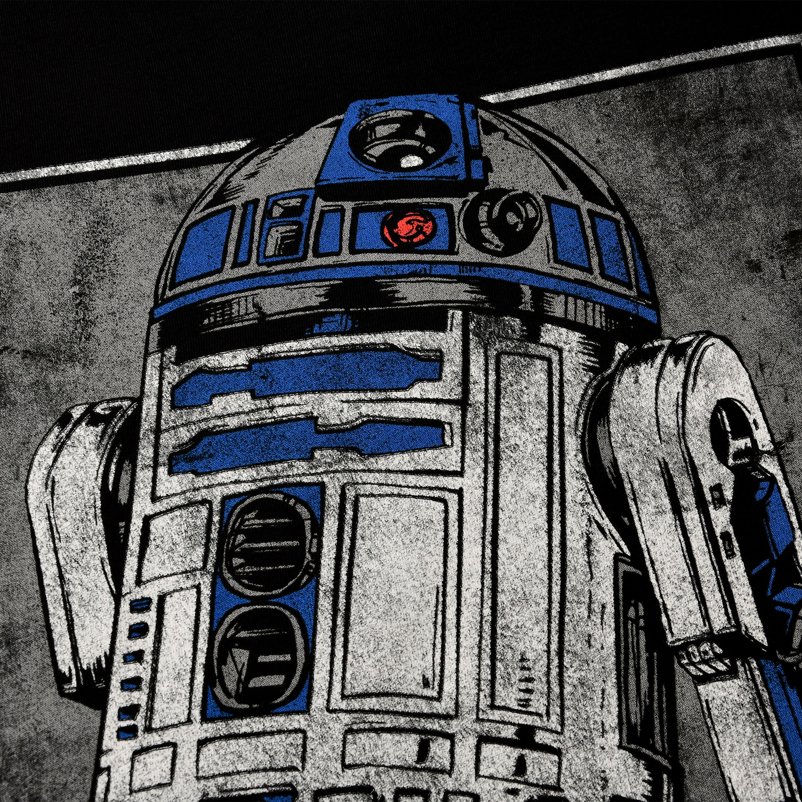 Immagine del prodotto Star Wars - T-shirt ritratto di R2D2 nera