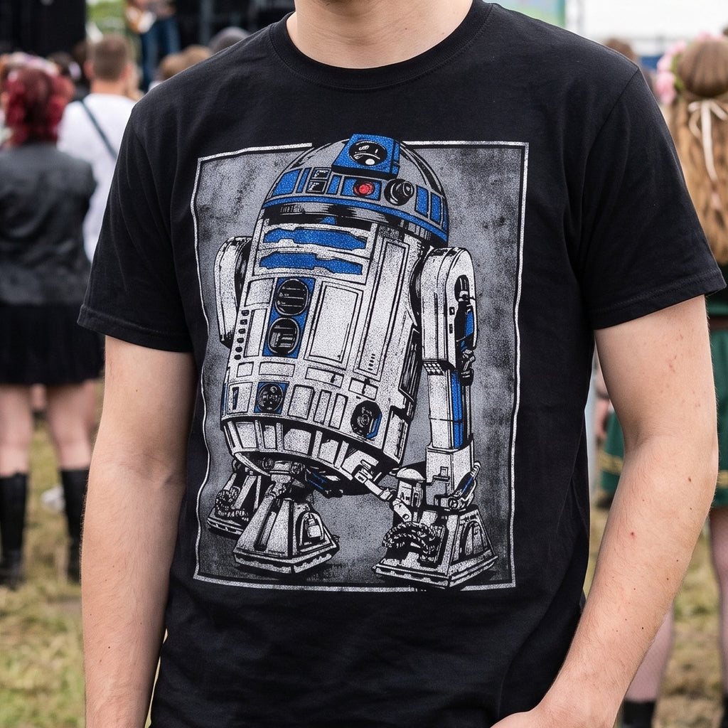 Product image Star Wars - R2D2 Portrait T-Shirt black