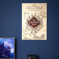 Product image Harry Potter - Marauder's Map Wall Art Wood