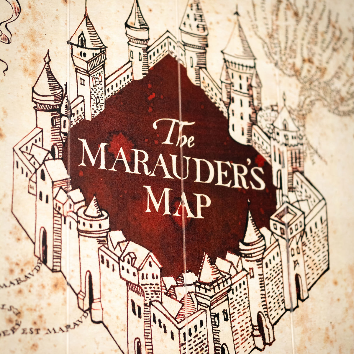 Immagine del prodotto Harry Potter - Mappa del Malandrino Quadro in Legno
