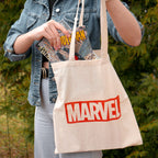 Immagine del prodotto Marvel - Borsa di juta con logo beige