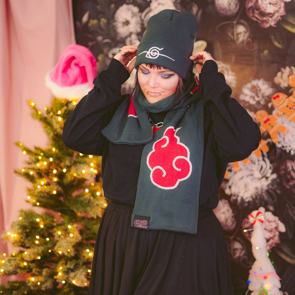 Immagine del prodotto Naruto - Set regalo cappello e sciarpa Akatzuki