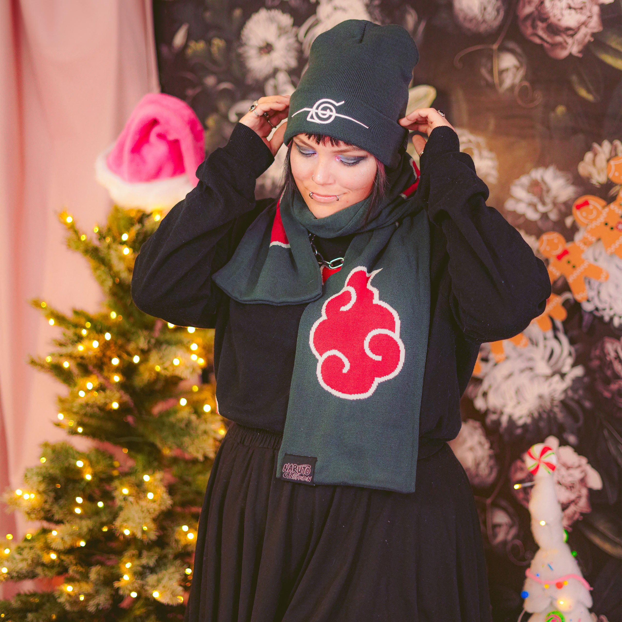 Immagine del prodotto Naruto - Set regalo cappello e sciarpa Akatzuki