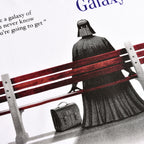 Immagine del prodotto Maglietta Dark Lord is Forrest Galaxy per fan di Star Wars bianca