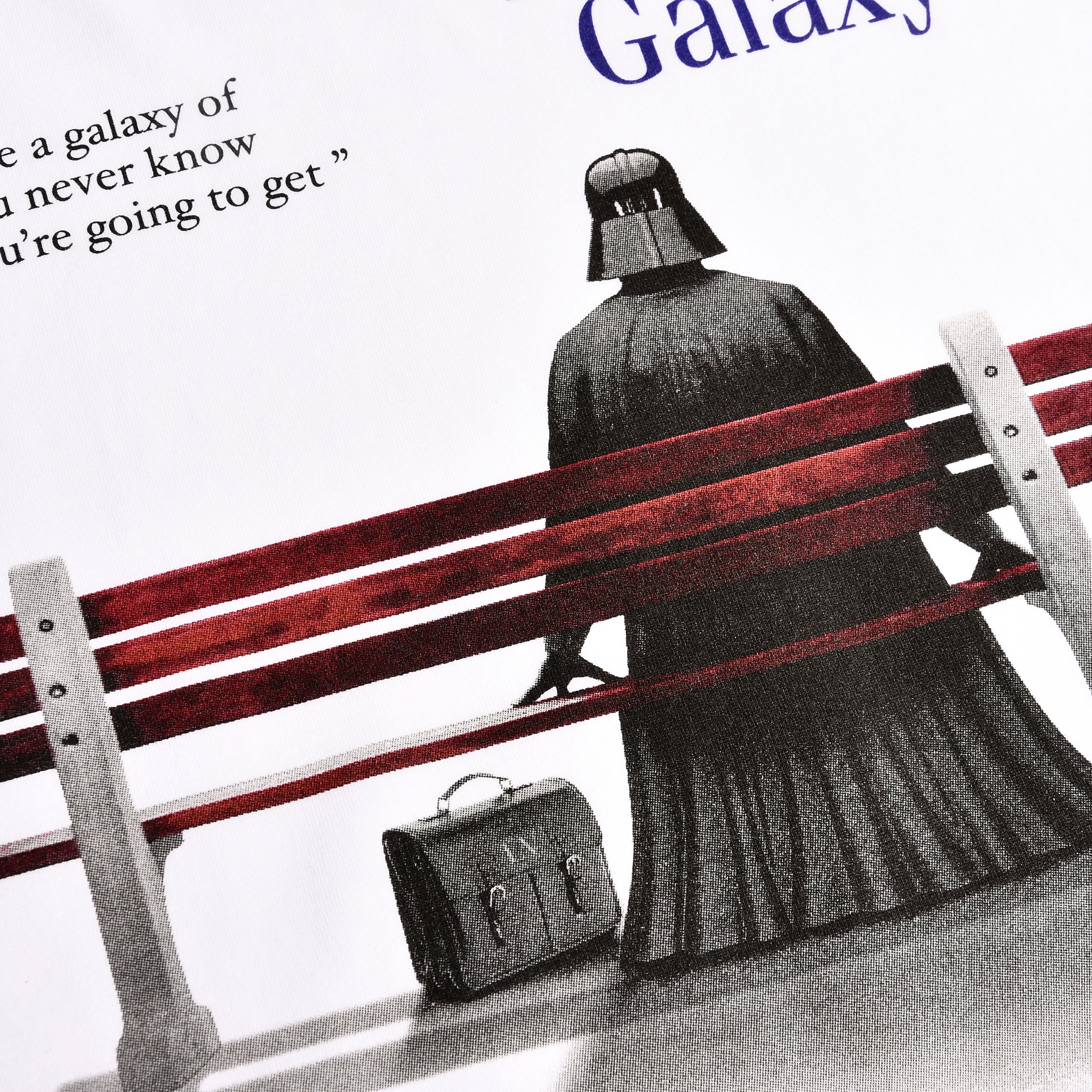 Immagine del prodotto Maglietta Dark Lord is Forrest Galaxy per fan di Star Wars bianca