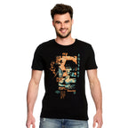 Immagine del prodotto T-shirt di calligrafia Kung Fu per fan di Bruce Lee nera