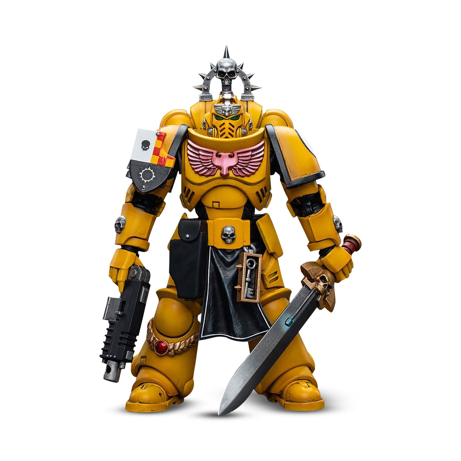 Immagine del prodotto Warhammer 40k - Tenente dei Pugni Imperiali con Figura d'Azione di Spada Energetica 1:18