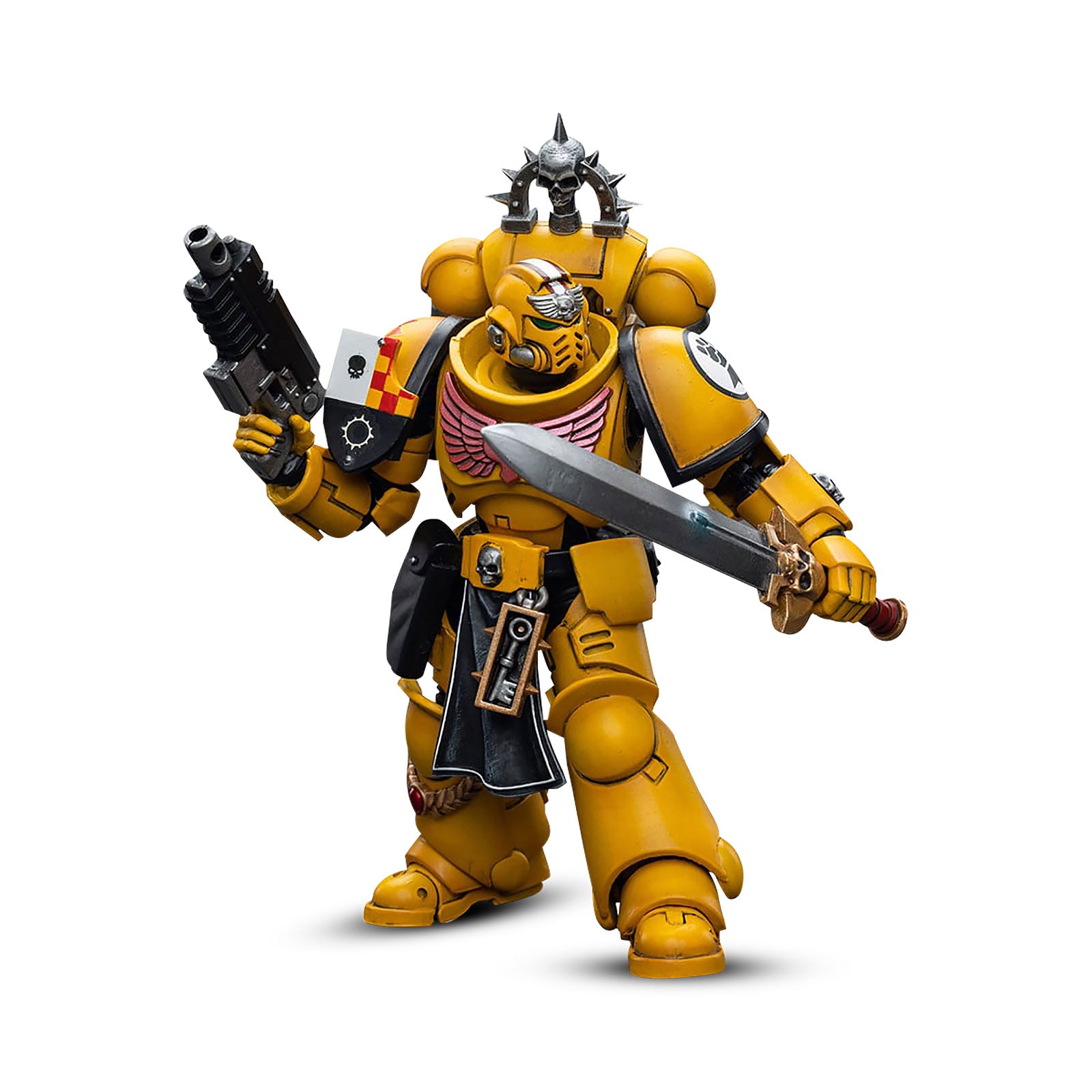 Immagine del prodotto Warhammer 40k - Tenente dei Pugni Imperiali con Figura d'Azione di Spada Energetica 1:18