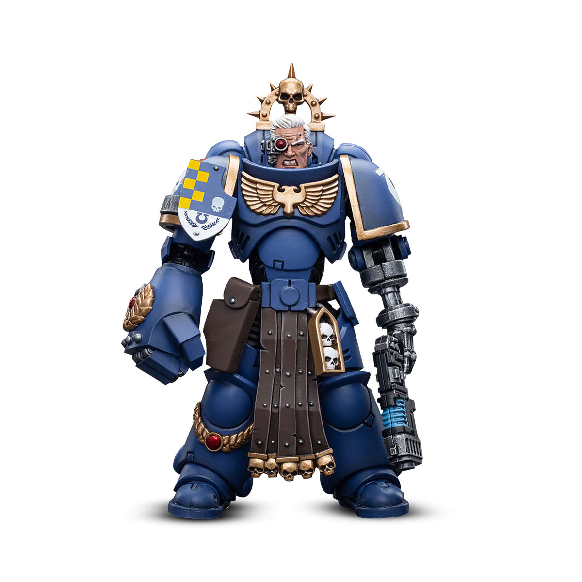Immagine del prodotto Warhammer 40k - Tenente degli Ultramarines con Figura d'Azione Pugno di Potere 1:18