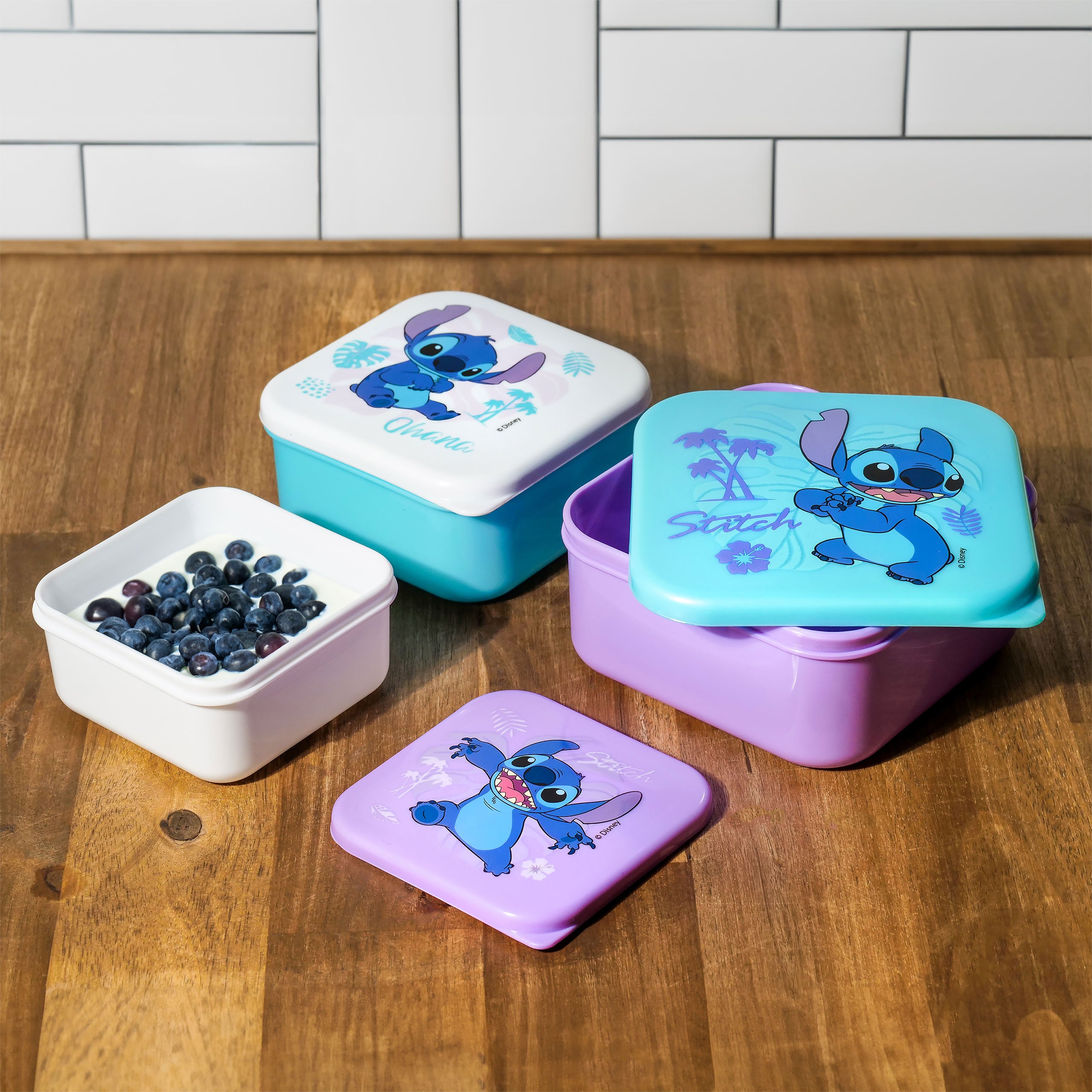 Immagine del prodotto Stitch Lunchbox Set da 3 - Lilo & Stitch