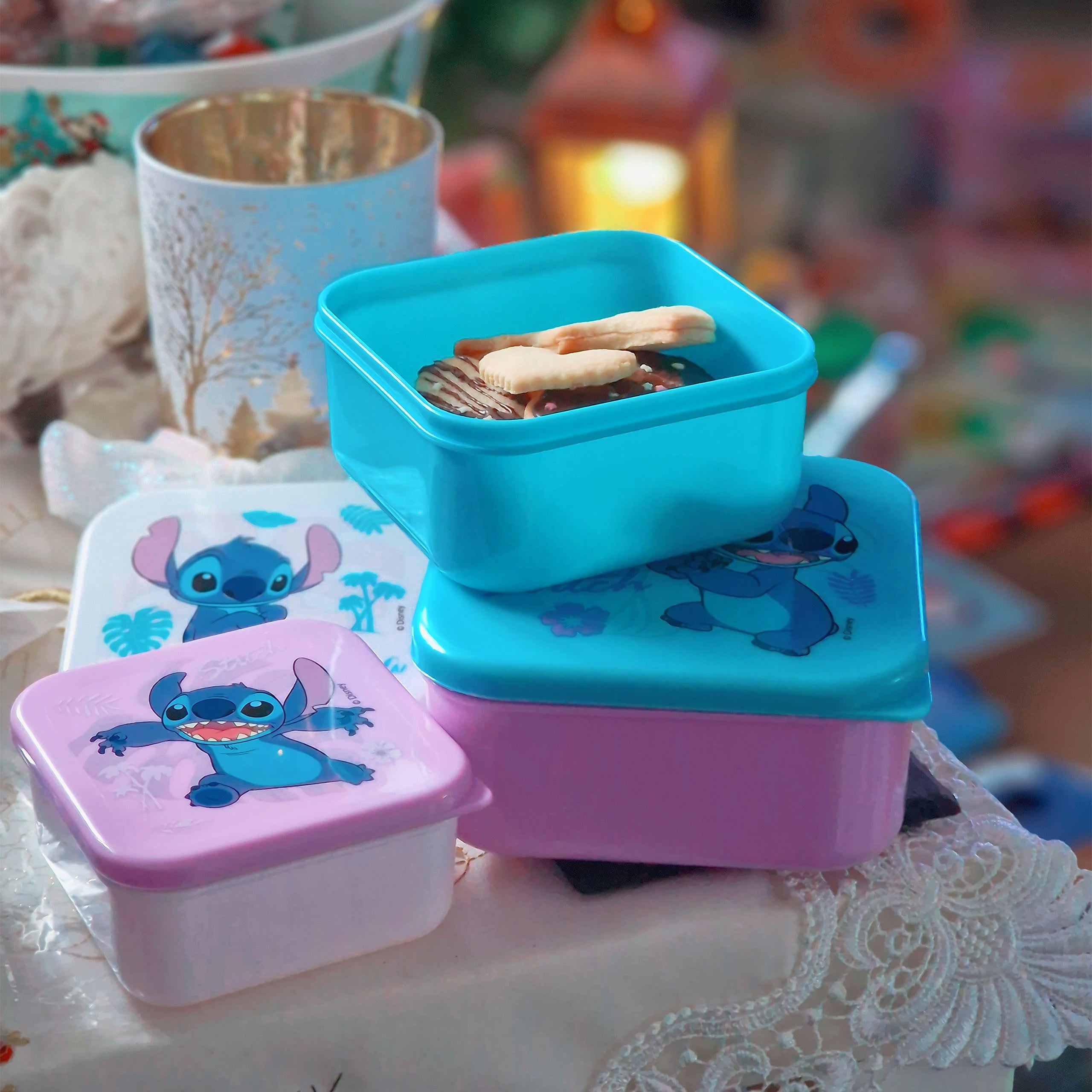 Immagine del prodotto Stitch Lunchbox Set da 3 - Lilo & Stitch