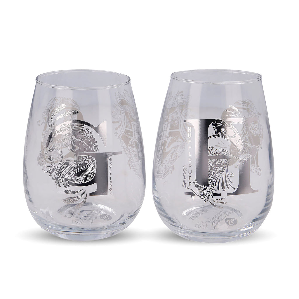 Product image Harry Potter - Hogwarts Crest Glasses 2-piece set