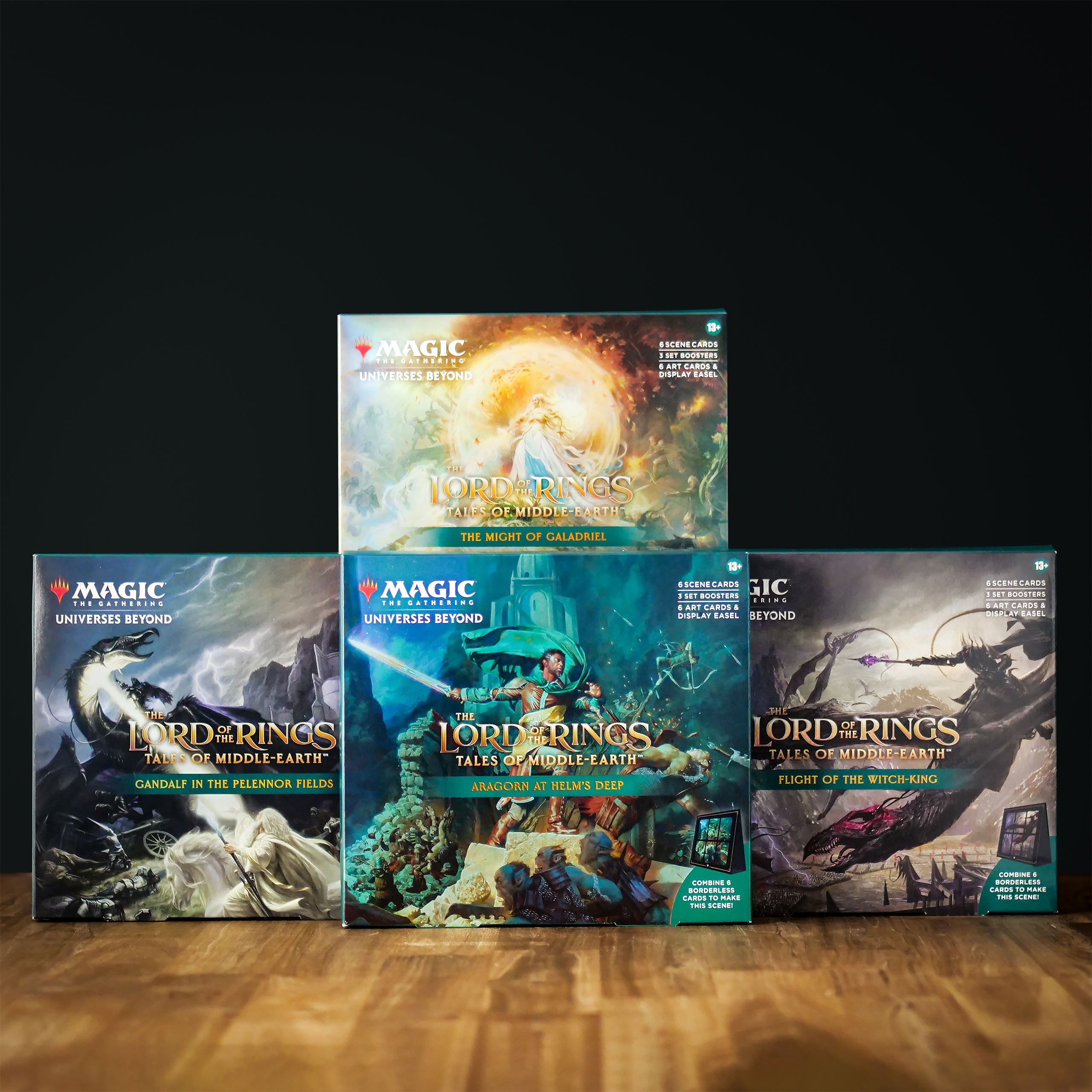 Product image The Lord of the Rings Tales of Middle-Earth - Aragorn At Helm's Deep Character Box - Magic The Gathering