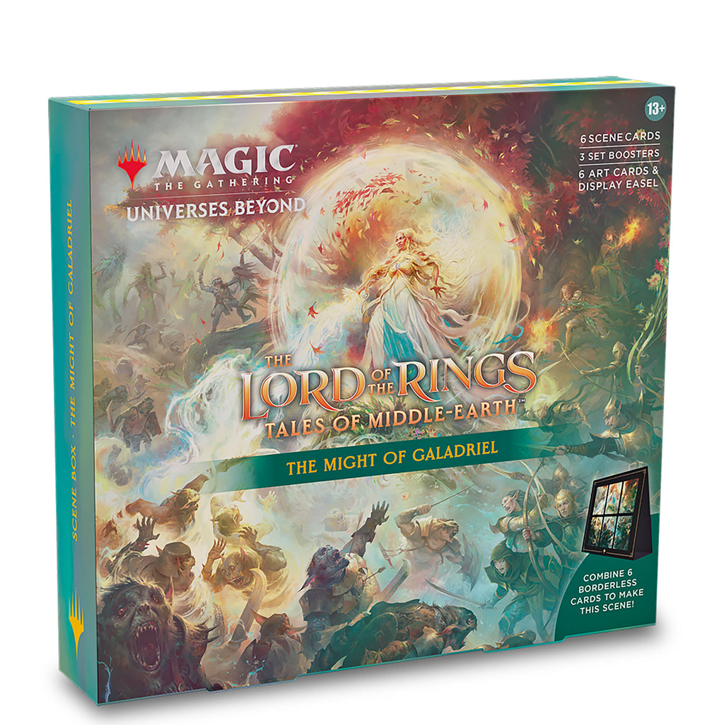 Immagine del prodotto Il Signore degli Anelli Racconti della Terra di Mezzo - La Scatola del Personaggio del Potente Galadriel - Magic The Gathering