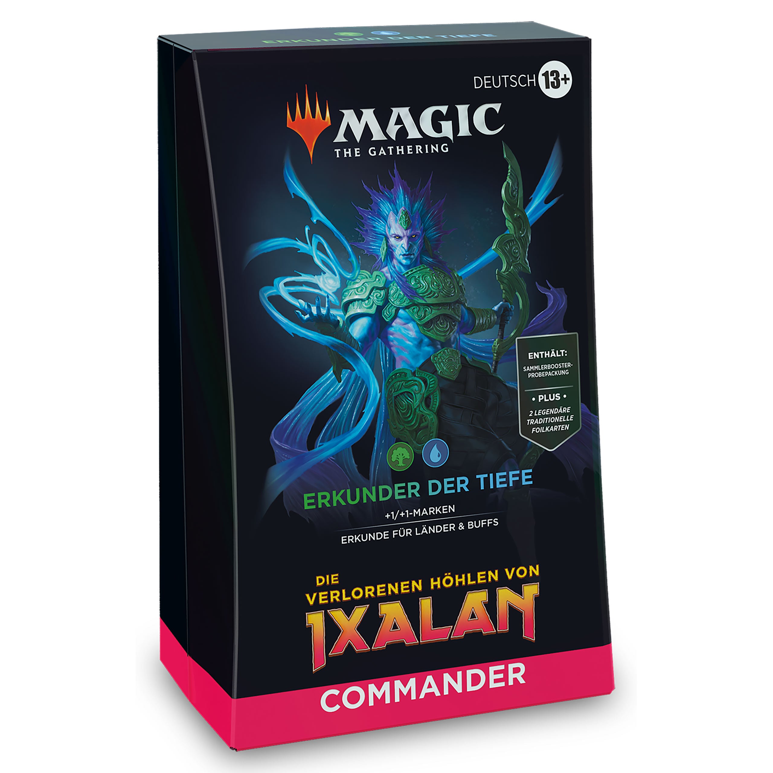 Immagine del prodotto Le Caverne Perdute di Ixalan - Esploratore delle Profondità Mazo del Comandante - Magic The Gathering