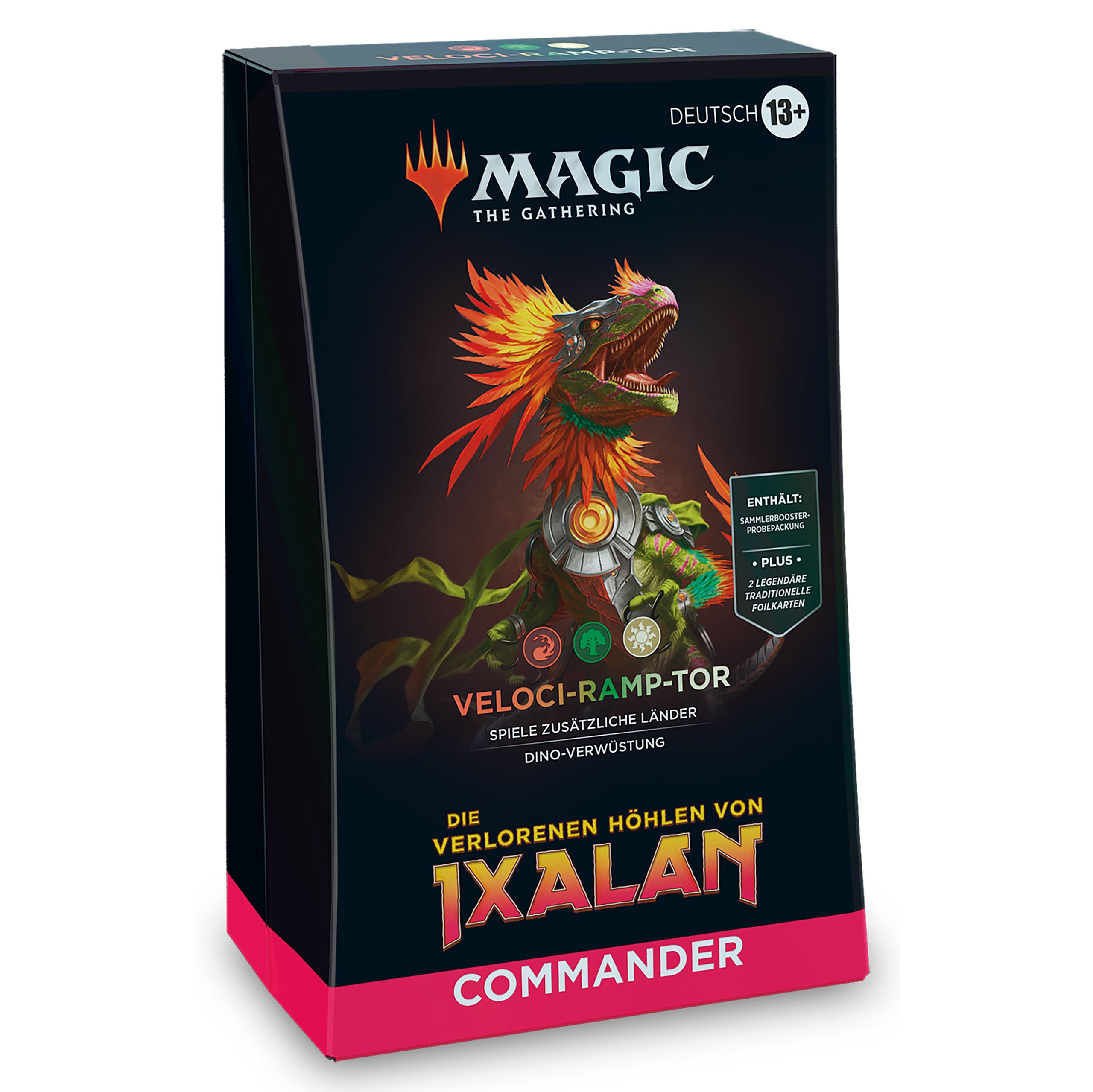 Immagine del prodotto Le Caverne Perdute di Ixalan - Mazzo Comandante Veloci-Ramp-Tor - Magic The Gathering