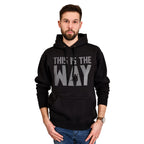 Immagine del prodotto Felpa con cappuccio 'This is the Way' per fan di Star Wars nera