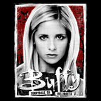 Immagine del prodotto T-shirt da cacciatrice di vampiri per fan di Buffy nera
