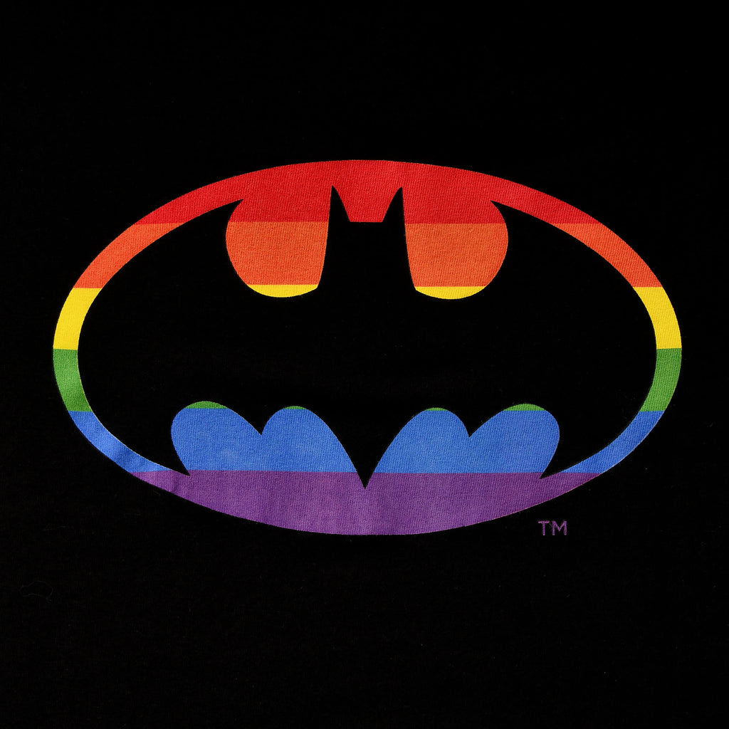 Immagine del prodotto Batman - T-shirt con logo Pride nera