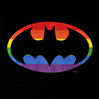 Immagine del prodotto Batman - T-shirt con logo Pride nera