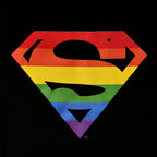 Immagine del prodotto Superman - T-shirt nera con logo Pride