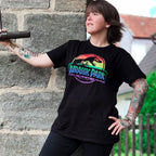 Immagine del prodotto Jurassic Park - T-shirt con logo Pride nera
