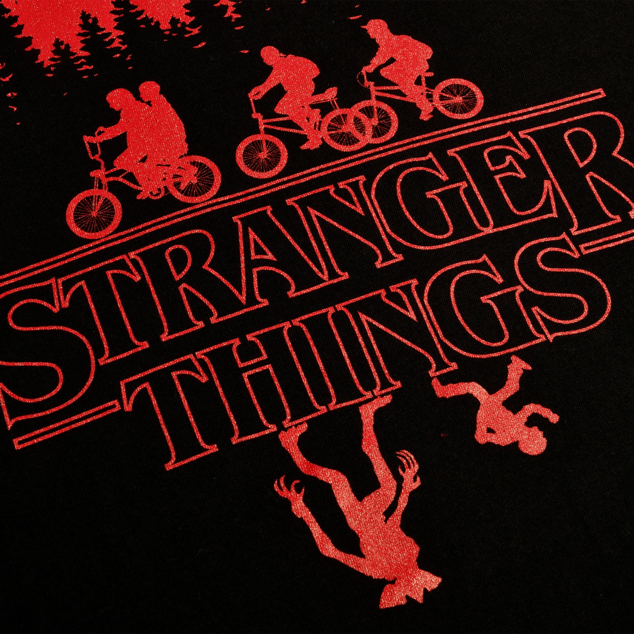 Immagine del prodotto Stranger Things - T-Shirt Silhouette nera