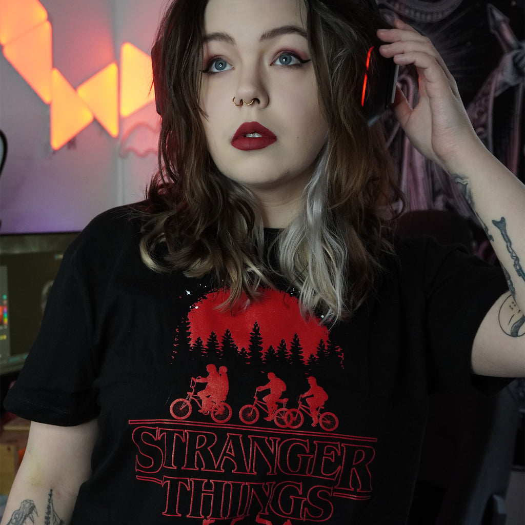 Immagine del prodotto Stranger Things - T-Shirt Silhouette nera